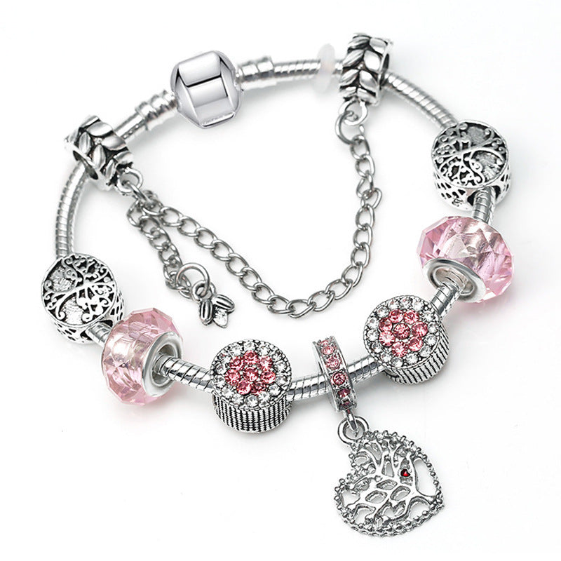 Flower Charm Bracelet
