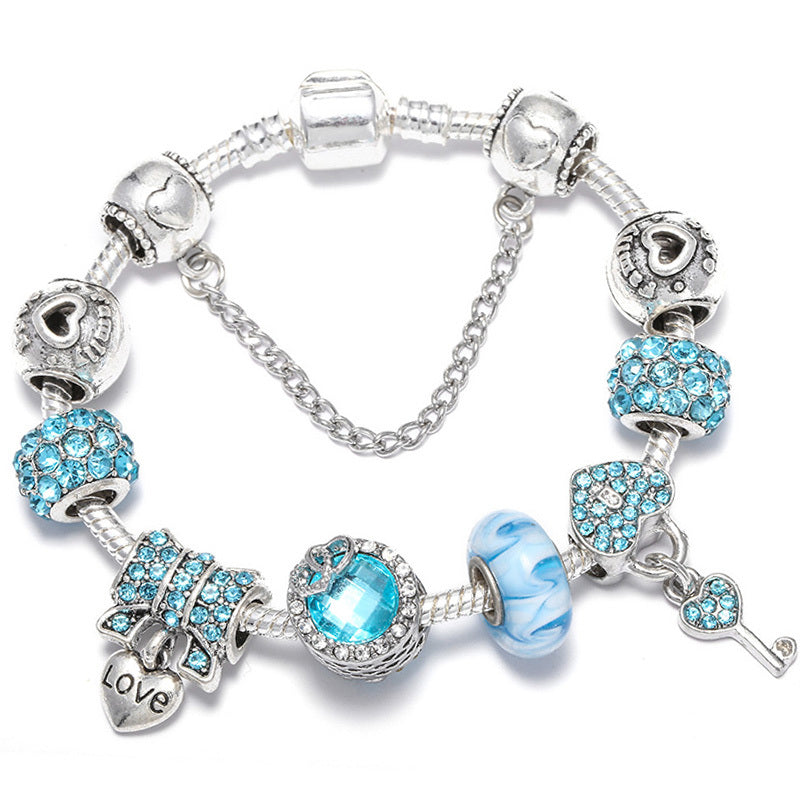 Flower Charm Bracelet