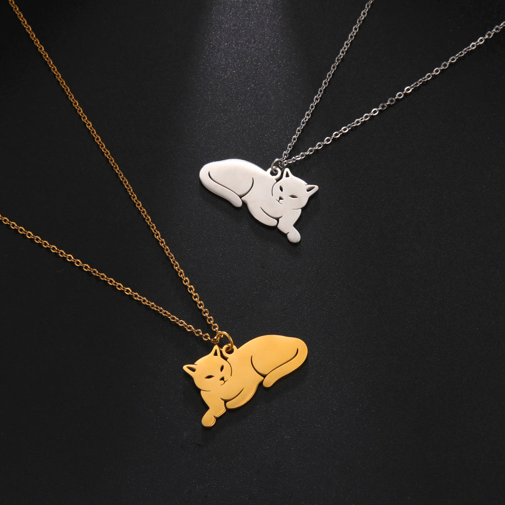 Cartoon Cat Necklace