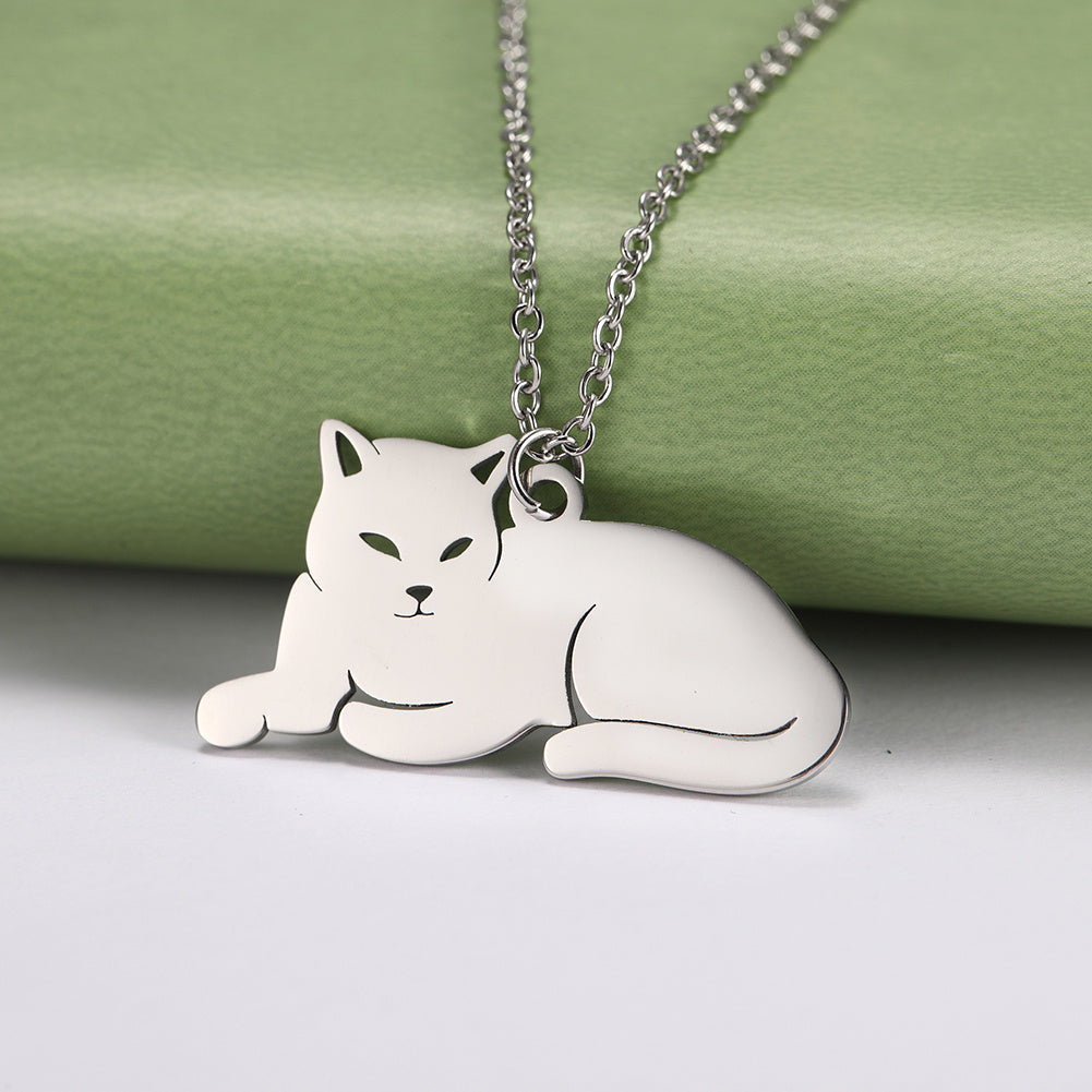 Cartoon Cat Necklace