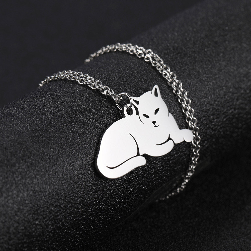 Cartoon Cat Necklace